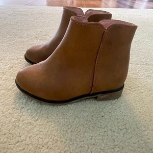 Cat and Jack Leather Booties